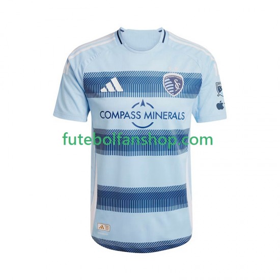Camisola Principal Sporting Kansas City Época 2025/2026 Manga Curta ,Homem Camisola Principal Sporting Kansas City Época 2025/2026 Manga Curta ,Homem