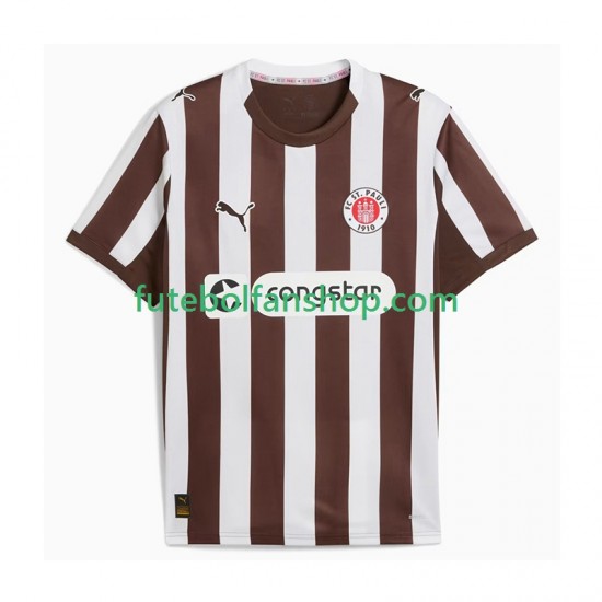 Camisola Principal St. Pauli Época 2025/2026 Manga Curta ,Homem