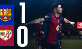 Barcelona 1-0 Rayo Vallecano