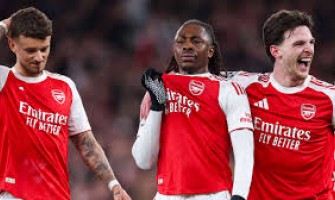 O Arsenal avança para a final da Liga dos Campeões com uma vitória por 2-1.