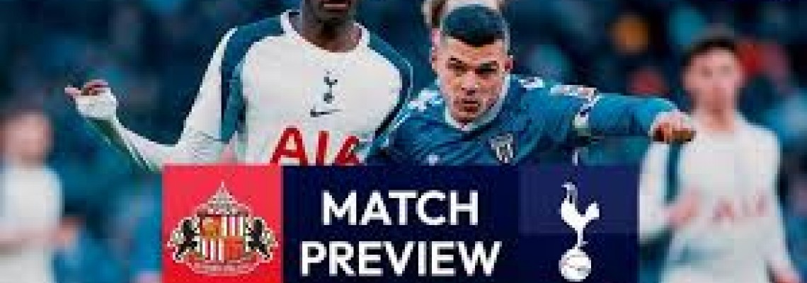 O Tottenham Hotspur perdeu por 1-0 com o Sunderland AFC