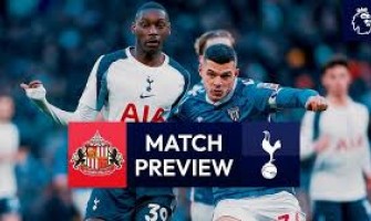 O Tottenham Hotspur perdeu por 1-0 com o Sunderland AFC