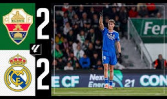 Real Madrid 2-2 Elche FC, Segundo Empate Consecutivo