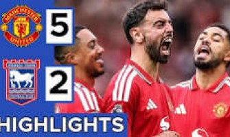 Manchester United 5-2 Ipswich Town