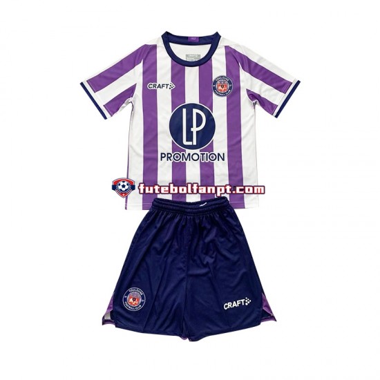 Camisola Principal Toulouse Época 2023/2024 Manga Curta ,Criança Camisola Principal Toulouse Época 2023/2024 Manga Curta ,Criança
