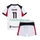 Camisola Alternativo AC Milan Christian Pulisic 11 Época 2025/2026 Manga Curta ,Criança