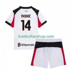 Camisola Alternativo AC Milan Luca Modric 14 Época 2025/2026 Manga Curta ,Homem