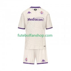 Camisola Alternativo ACF Fiorentina Época 2025/2026 Manga Curta ,Criança