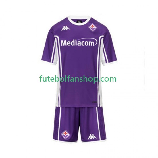 Camisola Principal ACF Fiorentina Época 2025/2026 Manga Curta ,Criança