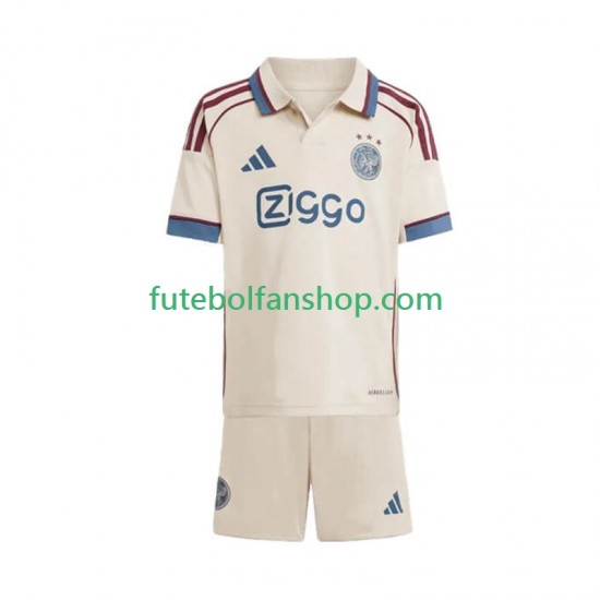 Camisola Alternativa (2ª) AFC Ajax Época 2025/2026 Manga Curta ,Criança