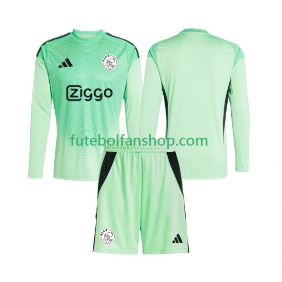Camisola Principal Guarda-redes AFC Ajax Época 2025/2026 Manga Comprida ,Criança