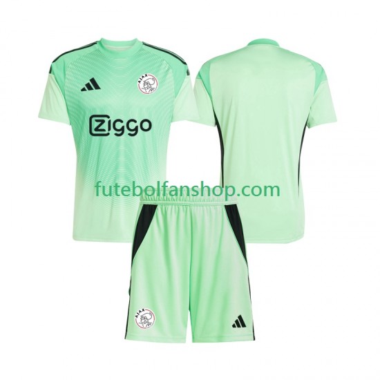 Camisola Principal Guarda-redes AFC Ajax Época 2025/2026 Manga Curta ,Criança