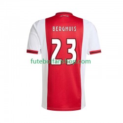 Camisola Principal AFC Ajax Steven Berghuis 23 Época 2025/2026 Manga Curta ,Homem