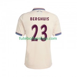 Camisola Alternativa (2ª) AFC Ajax Steven Berghuis 23 Época 2025/2026 Manga Curta ,Homem