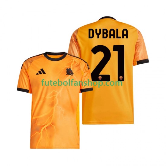Camisola Alternativo AS Roma Dybala 21 Época 2025/2026 Manga Curta ,Homem