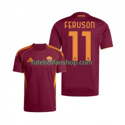 Camisola Principal AS Roma Evan Ferguson 11 Época 2025/2026 Manga Curta ,Homem