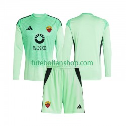 Camisola Alternativo Alternativa (3ª) Guarda-redes AS Roma Época 2025/2026 Manga Comprida ,Criança