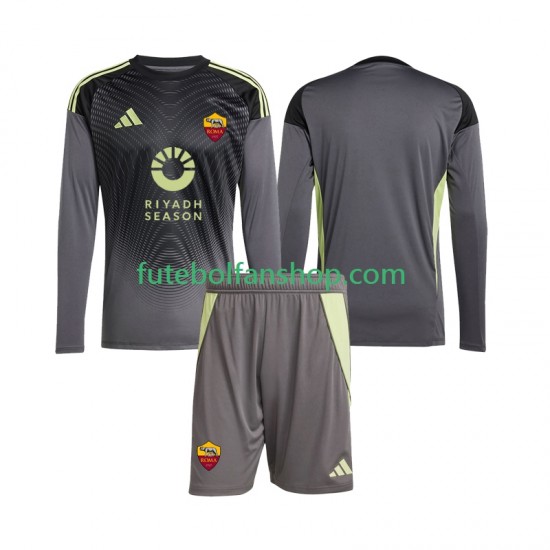 Camisola Principal Guarda-redes AS Roma Época 2025/2026 Manga Comprida ,Criança