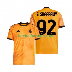 Camisola Alternativo AS Roma Stephan El Shaarawy 92 Época 2025/2026 Manga Curta ,Homem