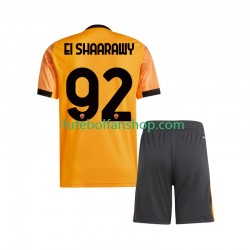 Camisola Alternativo AS Roma Stephan El Shaarawy 92 Época 2025/2026 Manga Curta ,Criança