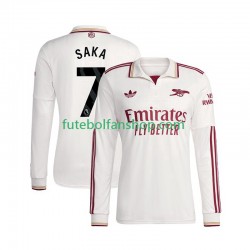 Camisola Alternativa (2ª) Arsenal Bukayo Saka 7 Época 2025/2026 Manga Comprida ,Homem