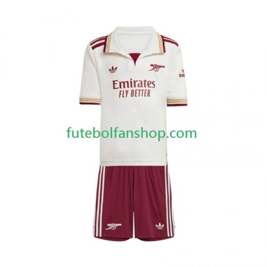 Camisola Alternativa (2ª) Arsenal Época 2025/2026 Manga Curta ,Criança