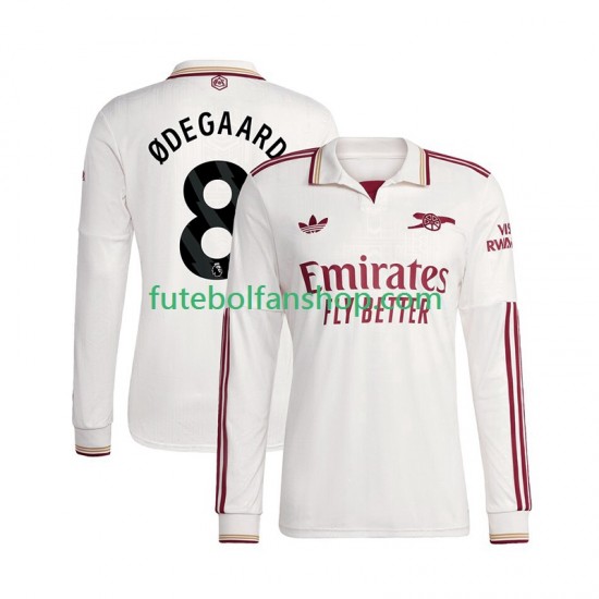 Camisola Alternativa (2ª) Arsenal Martin Odegaard 8 Época 2025/2026 Manga Comprida ,Homem