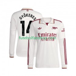 Camisola Alternativa (2ª) Arsenal Viktor Gyokeres 14 Época 2025/2026 Manga Comprida ,Homem