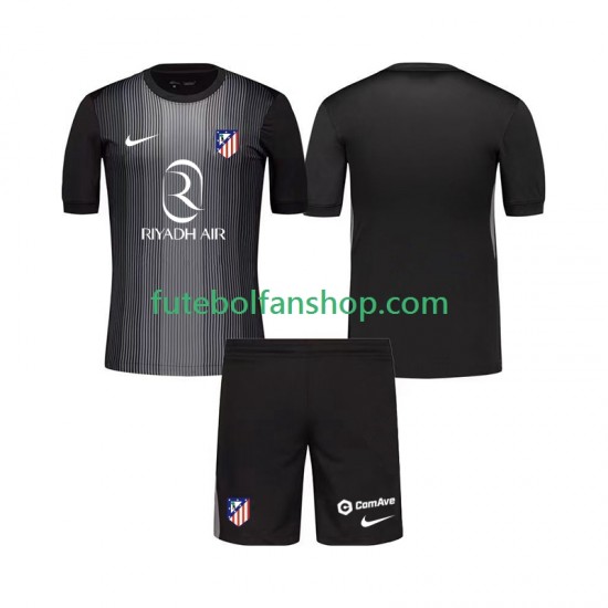 Camisola Alternativo Guarda-redes Atlético Madrid Época 2025/2026 Manga Curta ,Criança