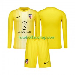 Camisola Principal Guarda-redes Atlético Madrid Época 2025/2026 Manga Comprida ,Criança
