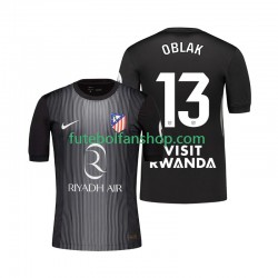 Camisola Alternativo Guarda-redes Atlético Madrid Jan Oblak 13 Época 2025/2026 Manga Curta ,Homem