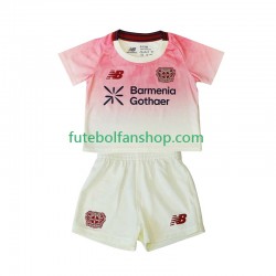 Camisola Alternativo Bayer 04 Leverkusen Época 2025/2026 Manga Curta ,Criança