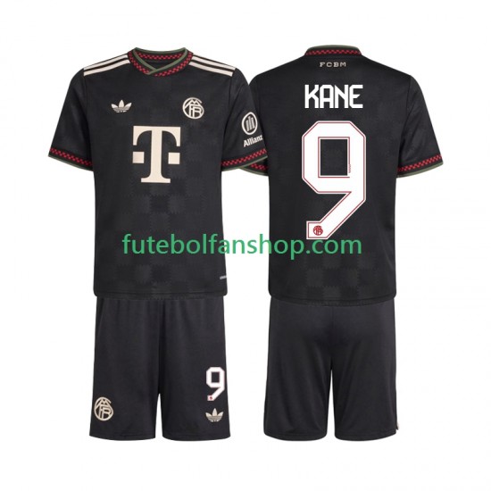 Camisola Alternativa (2ª) Bayern de Munique Harry Kane 9 Época 2025/2026 Manga Curta ,Criança Camisola Alternativa (2ª) Bayern de Munique Harry Kane 9 Época 2025/2026 Manga Curta ,Criança