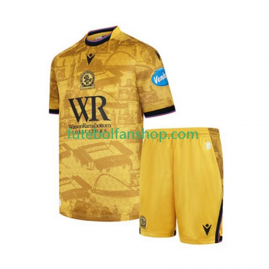Camisola Alternativo Blackburn Rovers Época 2025/2026 Manga Curta ,Criança