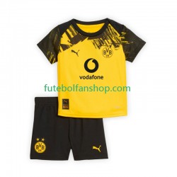 Camisola Principal Borussia Dortmund Época 2025/2026 Manga Curta ,Criança