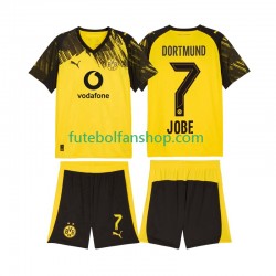 Camisola Principal Borussia Dortmund Jobe Bellingham 7 Época 2025/2026 Manga Curta ,Criança