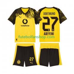 Camisola Principal Borussia Dortmund Karim Adeyemi 27 Época 2025/2026 Manga Curta ,Criança