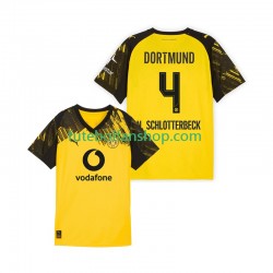 Camisola Principal Borussia Dortmund Nico Schlotterbeck 4 Época 2025/2026 Manga Curta ,Homem