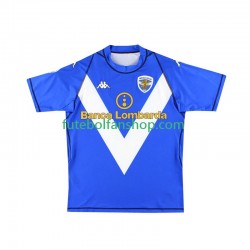 Camisola Principal Brescia Calcio Retro 2003 2004 Manga Curta ,Homem