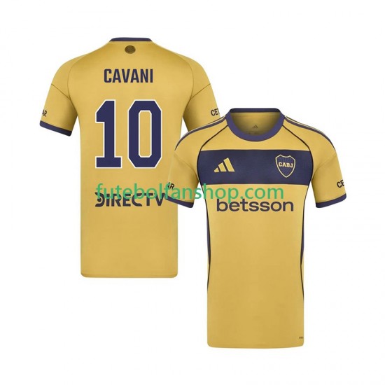 Camisola Alternativo CA Boca Juniors Edinson Cavani 10 Época 2025/2026 Manga Curta ,Homem