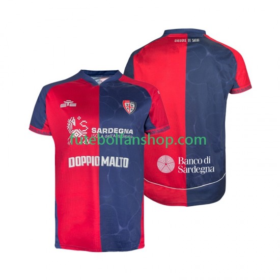 Camisola Principal Cagliari Época 2025/2026 Manga Curta ,Homem