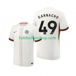 Camisola Alternativo Chelsea Alejandro Garnacho 49 Época 2025/2026 Manga Curta ,Homem