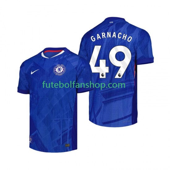 Camisola Principal Chelsea Alejandro Garnacho 49 Época 2025/2026 Manga Curta ,Homem Camisola Principal Chelsea Alejandro Garnacho 49 Época 2025/2026 Manga Curta ,Homem