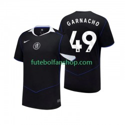 Camisola Alternativa (2ª) Chelsea Alejandro Garnacho 49 Época 2025/2026 Manga Curta ,Homem