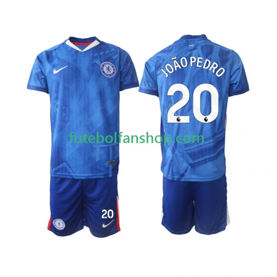 Camisola Principal Chelsea joao pedro 20 Época 2025/2026 Manga Curta ,Criança
