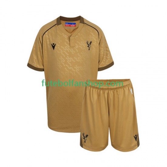 Camisola Alternativo Crystal Palace Época 2025/2026 Manga Curta ,Criança