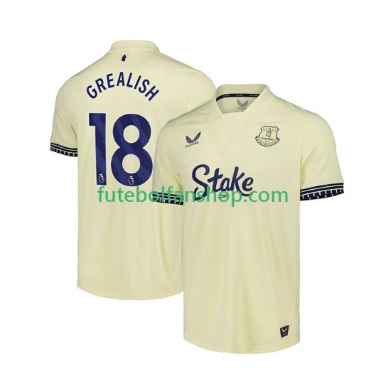 Camisola Alternativo Everton Jack Grealish 18 Época 2025/2026 Manga Curta ,Homem