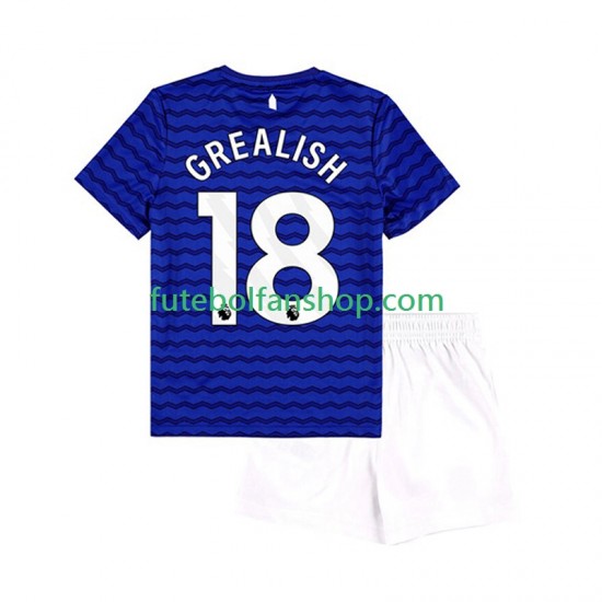 Camisola Principal Everton Jack Grealish 18 Época 2025/2026 Manga Curta ,Criança