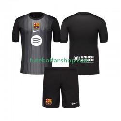 Camisola Alternativa (2ª) Guarda-redes FC Barcelona Época 2025/2026 Manga Curta ,Criança