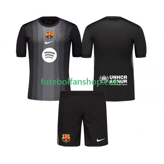 Camisola Alternativa (2ª) Guarda-redes FC Barcelona Época 2025/2026 Manga Curta ,Criança